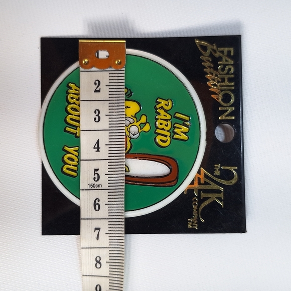 NWT The 24K Company Inc. Humorous LOL Dog Pinback - Picture 5 of 5